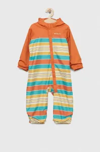 Overal pre bábätká Columbia Critter Jitters II Rain Suit oranžová farba #6982115