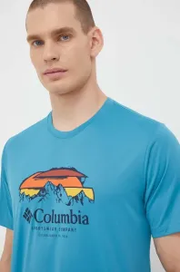 Športové tričko Columbia Columbia Hike s potlačou #7559046