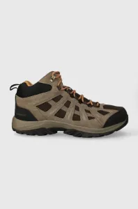 Columbia Men's Redmond III Mid Waterproof Shoe Cordovan/Elk 41 Pánske outdoorové topánky