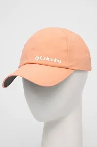 Šiltovka Columbia Silver Ridge III oranžová farba, jednofarebná