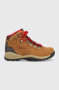 Columbia Women's Newton Ridge Plus Waterproof Amped Hiking Boot Elk/Mountain Red 38 Dámske outdoorové topánky