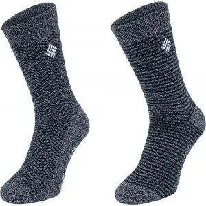 Columbia THERMAL 2P Pánske ponožky, tmavo sivá, veľkosť #8039777