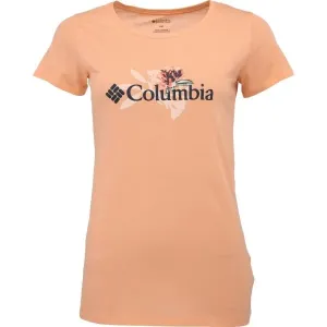 Columbia DAISY DAYS Dámske tričko, oranžová, veľkosť #6185740