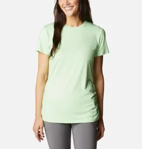Columbia LESLIE FALLS™ SHORT SLEEVE Dámske tričko, svetlo zelená, veľkosť XS