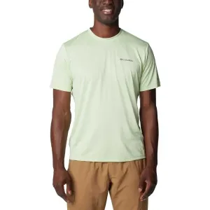 Columbia HIKE CREW Pánske tričko, svetlo zelená, veľkosť #9397906
