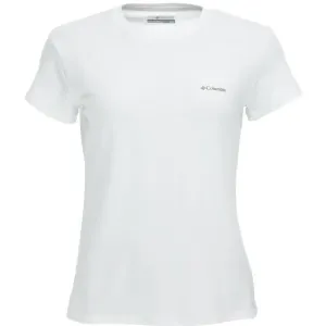 Columbia SUN TREK SS GRAPHIC TEE Dámske tričko, biela, veľkosť #9588651