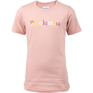 Columbia SWEAT PINES GRAPHIC SHORT SLEEVE TEE Detské tričko, ružová, veľkosť #410674
