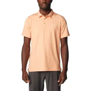 Columbia TECH TRAIL POLO Pánske funkčné tričko polo, oranžová, veľkosť #9492322