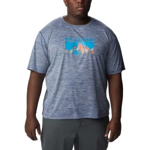 Columbia ZERO RULES SHORT Pánske tričko, modrá, veľkosť 3x