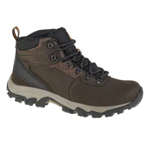 Columbia Men's Newton Ridge Plus II Waterproof Hiking Boot Cordovan/Squash 44,5 Pánske outdoorové topánky