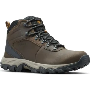 Columbia Men's Newton Ridge Plus II Waterproof Hiking Boot Cordovan/Squash 43,5 Pánske outdoorové topánky