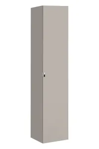Kúpeľňová skrinka vysoká Santa Fe 80-01-A-1D2S sivá/taupe