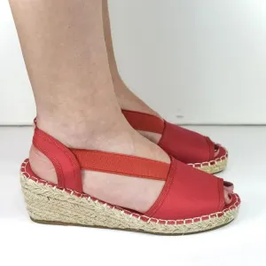 Dámske červené sandále KUBA #1792686