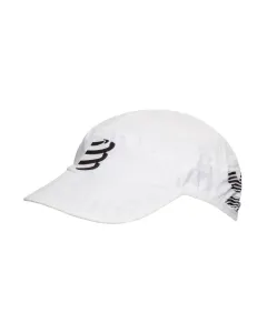 Compressport PRO RACING CAP Bežecká čiapka, biela, veľkosť