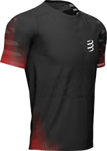 Compressport Racing SS T-Shirt Black S Bežecké tričko s krátkym rukávom