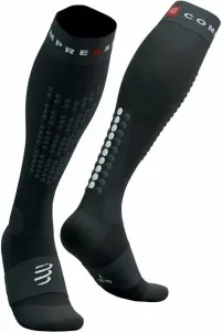 Compressport Alpine Ski Full Socks Black/Steel Grey T2 Bežecké ponožky