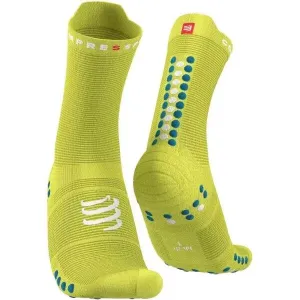 Compressport PRO RACING SOCKS V4.0 RUN Bežecké ponožky, svetlo zelená, veľkosť #460339