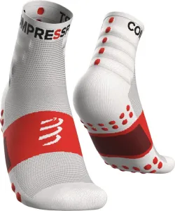 Compressport TRAINING SOCKS 2-PACK Športové ponožky, biela, veľkosť #6206487