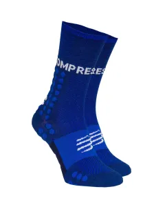 Compressport Ultra Trail Socks Blue Melange T3 Blue Melange T3 Bežecké ponožky