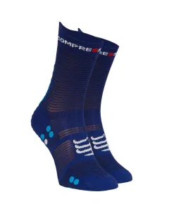 Compressport PRO RACING SOCK v4.0 RUN HIGH Bežecké ponožky, modrá, veľkosť #2628611