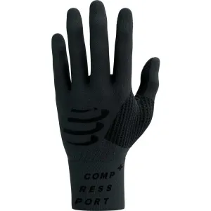 Compressport 3D THERMO GLOVES Bežecké rukavice, čierna, veľkosť S/M