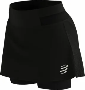Compressport PERFORMANCE SKIRT W Dámska bežecká sukňa, čierna, veľkosť #341046