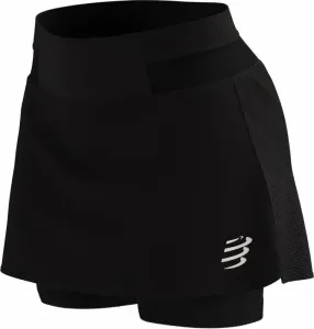 Compressport PERFORMANCE SKIRT W Dámska bežecká sukňa, čierna, veľkosť #444668