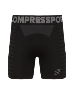 Compressport SEAMLESS BOXER Pánske funkčné boxerky, čierna, veľkosť S