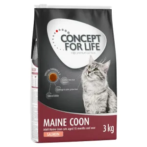 Concept for Life Maine Coon Adult Salmon – receptúra bez obilnín! - 3 x 3 kg