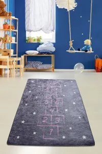 Detský koberec Skákací panák III 100x160 cm sivý