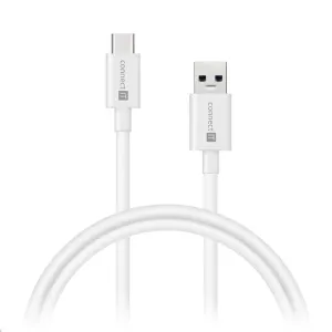 Kábel Connect IT Wirez USB-C na USB, 3A, 2m, biela
