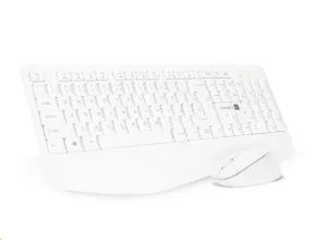 CONNECT IT Combo bezdrôtová biela klávesnica + myš, CZ + SK layout #38276