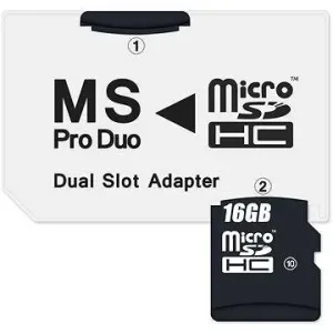 CONNECT IT MS PRO DUO na 2× Micro SDHC