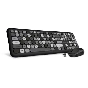 Bezdrôtová klávesnica + myš Combo CONNECT IT FASHION, čierna