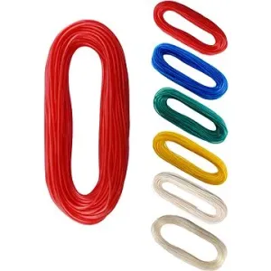 CONNEX PP/PVC šnúra na bielizeň s oceľovým drôtom, 3,5 mm × 20 m, rôzne farby