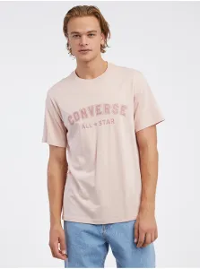 Light Pink Unisex T-Shirt Converse Go-To All Star - Men
