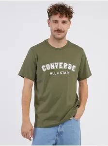 Khaki Unisex T-Shirt Converse Go-To All Star - Women