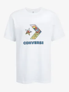 Converse Star Chevron Tričko Biela #7779550
