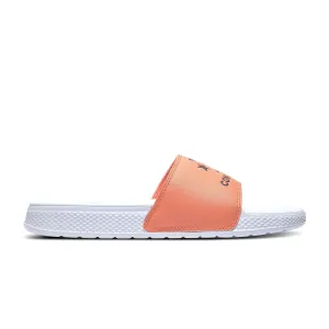 White and orange Converse All Star Slide Slipper - Ladies