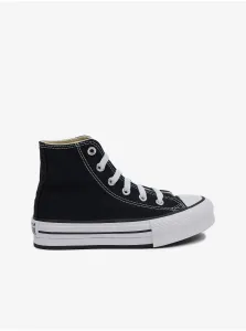 Black Kids Ankle Sneakers Converse Chuck Taylor All Star - Boys #6915187