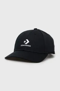 Šiltovka Converse čierna farba, s nášivkou #2565014