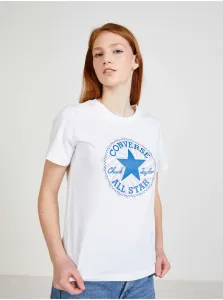 Converse White Women's T-Shirt - Women's #217146