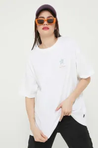 Bavlnené tričko Converse biela farba #9260830