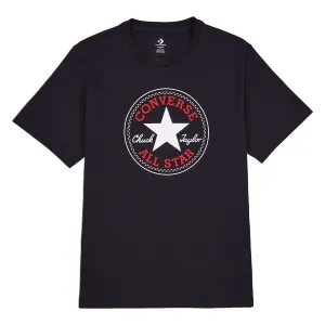 Converse STANDARD FIT CENTER FRONT CHUCK PATCH CORE TEE Pánske tričko, čierna, veľkosť XS