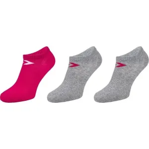 Converse BASIC WOMEN LOW CUT 3PP Dámske ponožky, sivá, veľkosť #430072