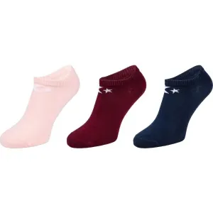 Converse BASIC WOMEN LOW CUT 3PP Dámske ponožky, tmavo modrá, veľkosť 39 - 42