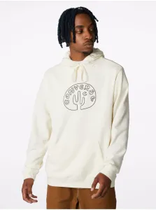 Cream Men's Sweatshirt With Converse Hoodie - Men's #641492