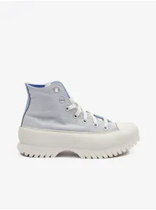 Light blue Converse Chuck Taylor All S Ankle Sneakers - Ladies #7780108