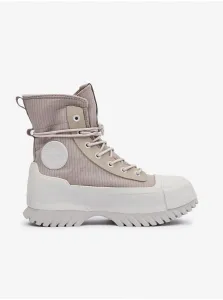 Light Pink Women's Ankle Sneakers on Converse Chuck Ta Platform - Women #8010283