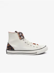 Cream Women's Ankle Sneakers Converse Chuck Taylor All Star - Women #7780141